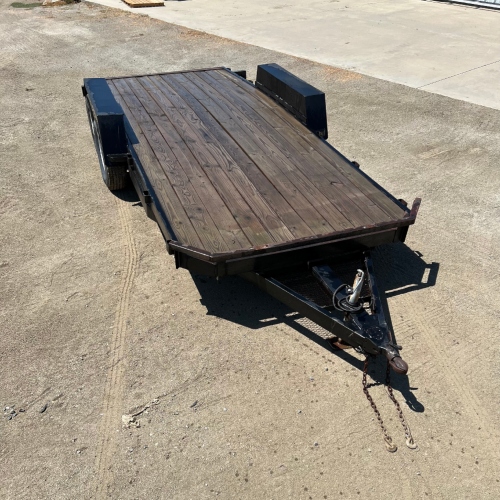 1 Flat Deck - 322 18’ Car Hauler Trailer