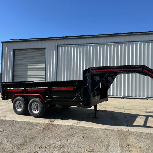 2 Dump Trailers - 323 10’ Dump Trailer